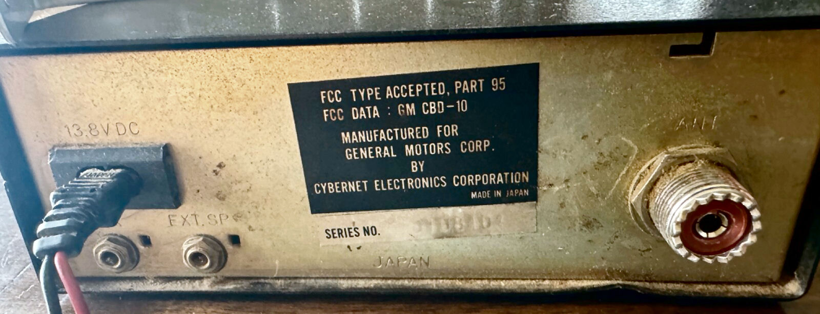 GM CBD-10 (by Delco Electronics)